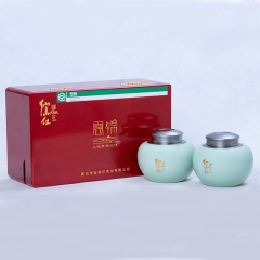 阳新仙岛红 云锦(头采野放红茶)礼盒200g
