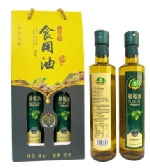 阳新枫林铺子 精品橄榄油礼盒500ml*2瓶