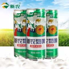 新疆 新农奶啤 发酵乳味饮料300ML*12罐