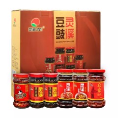 灵溪 豆豉礼盒6瓶装