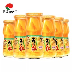 灵溪天天红 黄桃罐头252g*10瓶/箱 新鲜糖水砀山黄桃罐头