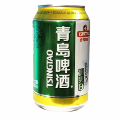 青岛啤酒 清爽8度 330ml/罐